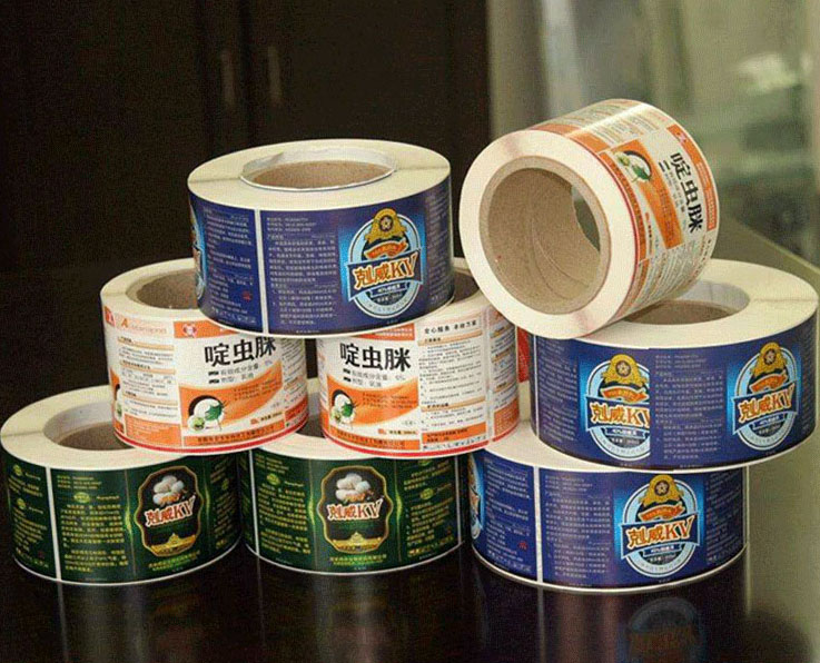 printing customized roll label