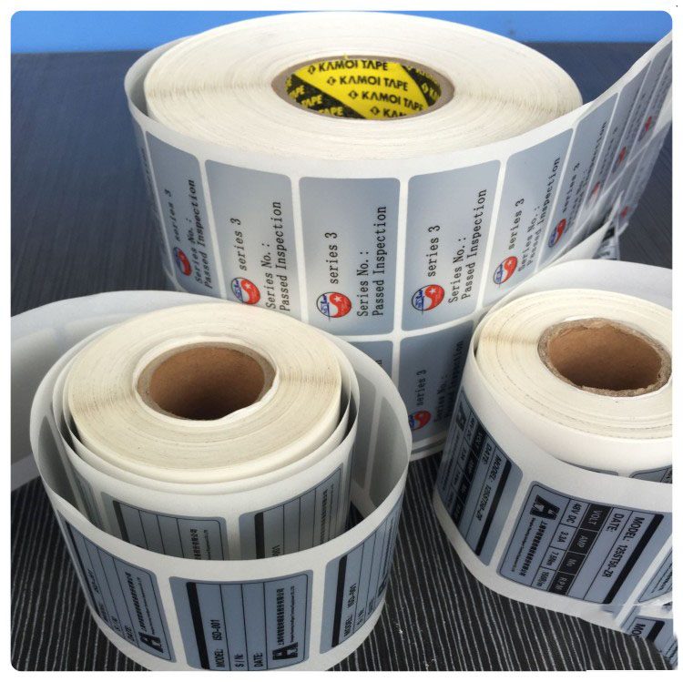 Color drum adhesive printing customized roll label label food and wine label drugs color label customized